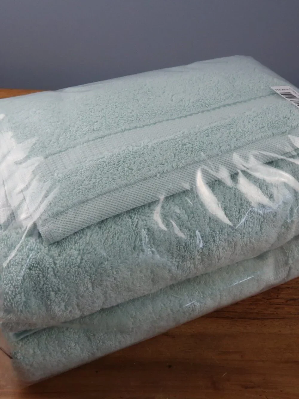 MY TOWELS 6 PIECE PREMIUM TOWEL SET SEAFOAM GREEN NEW
